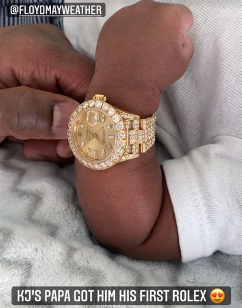 floyd mayweather grandson rolex|floyd mayweather grandson kentrell jr.